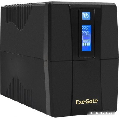 Источник бесперебойного питания ExeGate SpecialPro Smart LLB-650.LCD.AVR.4C13.RJ.USB EX292772RUS