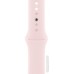 Умные часы Apple Watch Series 9 41 мм (алюминиевый корпус, розовый/розовый, спортивный силиконовый ремешок M/L)