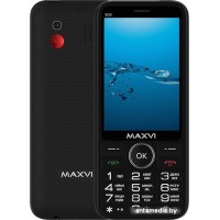 Кнопочный телефон Maxvi B35 (черный)