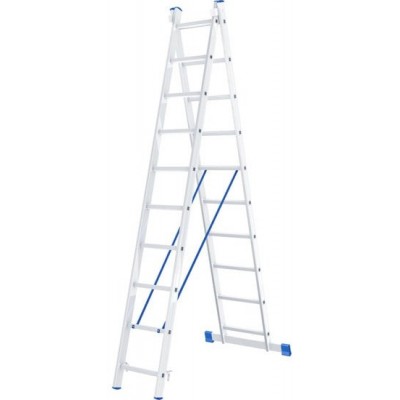 Лестница-стремянка СибрТех 97910 2x10 ступеней