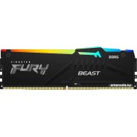 Оперативная память Kingston FURY Beast RGB 8ГБ DDR5 5600 МГц KF556C40BBA-8