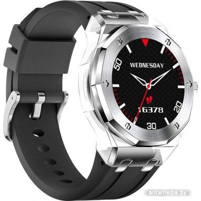 Умные часы Hoco Y13 (серебристый/черный)