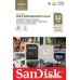 Карта памяти SanDisk microSDHC SDSQQVR-032G-GN6IA 32GB (с адаптером)