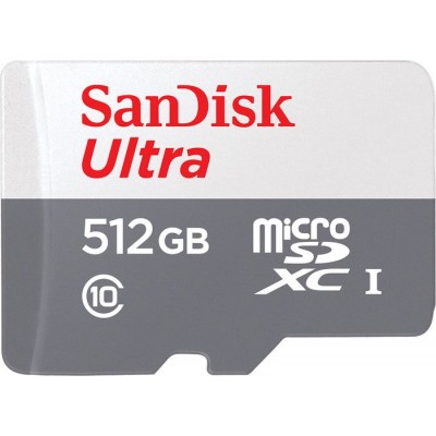 Карта памяти SanDisk Ultra microSDXC SDSQUNR-512G-GN3MN 512GB
