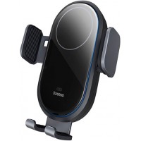 Держатель для смартфона Baseus LightChaser Series Wireless Charging Electric Car Mount 15W C40355900121-00