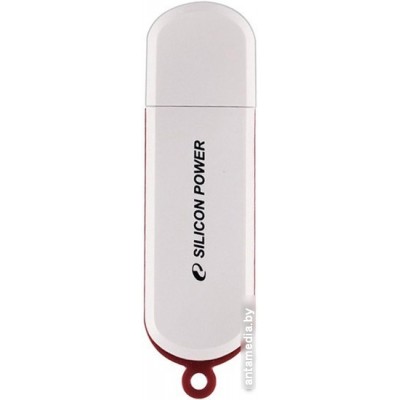 USB Flash Silicon-Power LuxMini 320 White 64GB (SP064GBUF2320V1W)