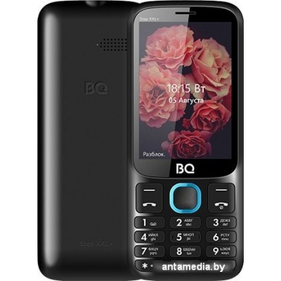 Мобильный телефон BQ-Mobile BQ-3590 Step XXL+ (черный/голубой)