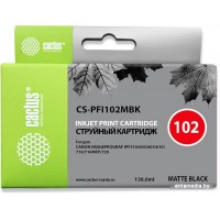 Картридж CACTUS CS-PFI102MBK