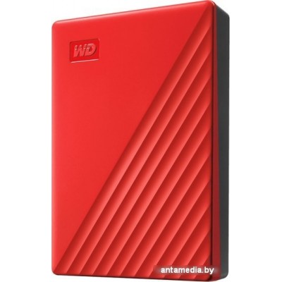 Внешний накопитель WD My Passport 4TB WDBPKJ0040BRD