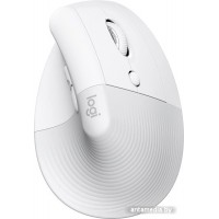 Вертикальная мышь Logitech Lift (белый)