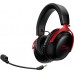 Наушники HyperX Cloud III Wireless (черный/красный)