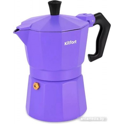 Гейзерная кофеварка Kitfort KT-7146