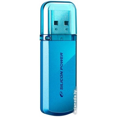 USB Flash Silicon-Power Helios 101 Blue 64GB (SP064GBUF2101V1B)