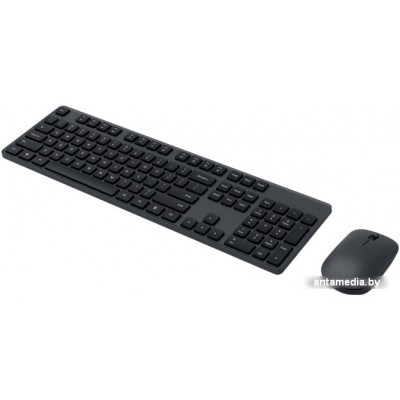Клавиатура + мышь Xiaomi Mi Wireless Keyboard and Mouse Combo (черный, нет кириллицы)