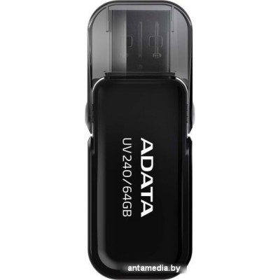 USB Flash A-Data UV240 64GB (черный)