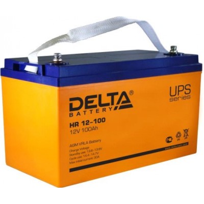 Аккумулятор для ИБП Delta HR 12-100 (12В/100 А·ч)