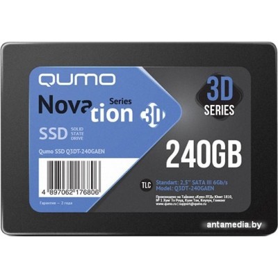 SSD QUMO Novation 3D 240GB Q3DT-240GAEN