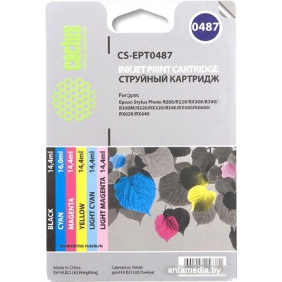 Картридж CACTUS CS-EPT0487