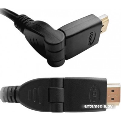 Кабель Mystery HDMI2.0pre HDMI - HDMI (2 м, черный)