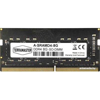 Оперативная память TerraMaster 8ГБ DDR4 SODIMM 2666 МГц A-SRAMD4-8G