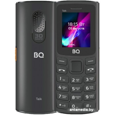 Кнопочный телефон BQ-Mobile BQ-1862 Talk (черный)