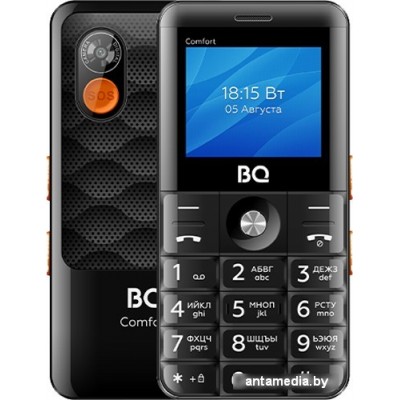 Кнопочный телефон BQ-Mobile BQ-2006 Comfort (черный)