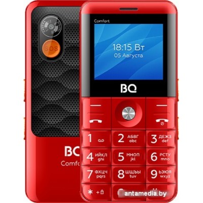 Кнопочный телефон BQ-Mobile BQ-2006 Comfort (красный)