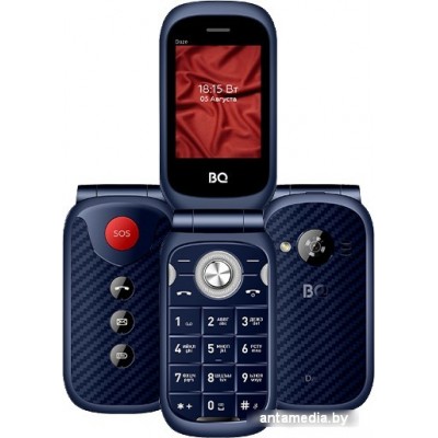 Кнопочный телефон BQ-Mobile BQ-2451 Daze (синий)