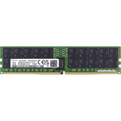 Оперативная память Samsung 64ГБ DDR5 4800 МГц M321R8GA0BB0-CQKZJ