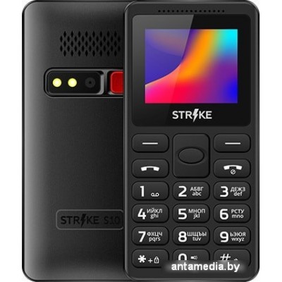 Мобильный телефон Strike S10 (черный)