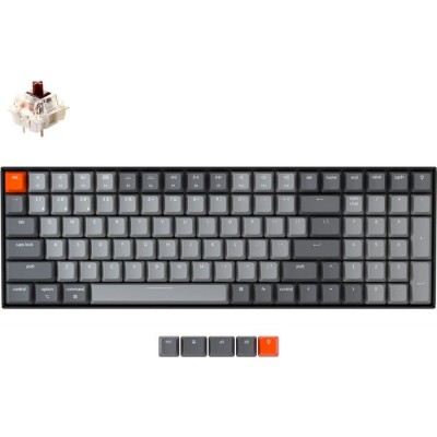 Клавиатура Keychron K4 V2 White LED K4-A3-RU (Gateron G Pro Brown)
