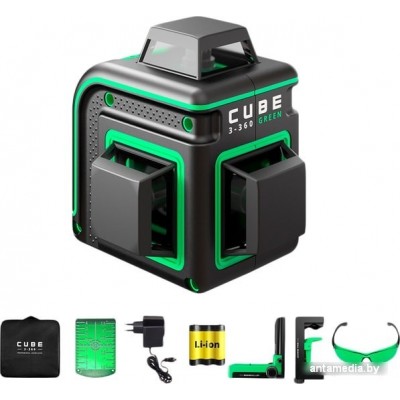 Лазерный нивелир ADA Instruments Cube 3-360 Green Home Edition А00566