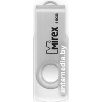 USB Flash Mirex SWIVEL WHITE 16GB (13600-FMUSWT16)