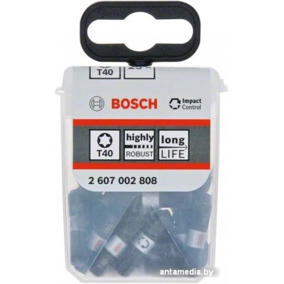 Набор бит Bosch 2607002808 (25 предметов) Набор бит Bosch 2607002808 (25 предметов)