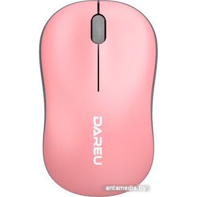 Мышь Dareu LM106G (розовый/серый)