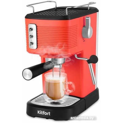 Рожковая кофеварка Kitfort KT-7180-1