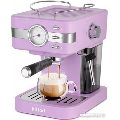 Рожковая кофеварка Kitfort KT-7258