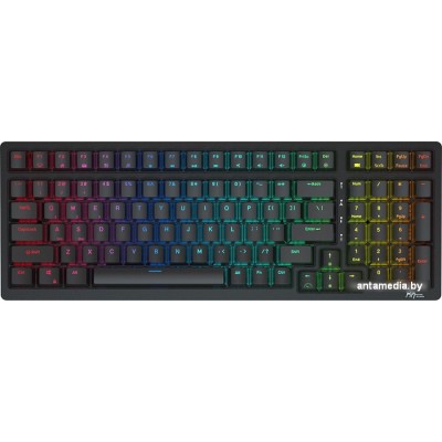 Клавиатура Royal Kludge RK98 RGB (черный, RK Red)