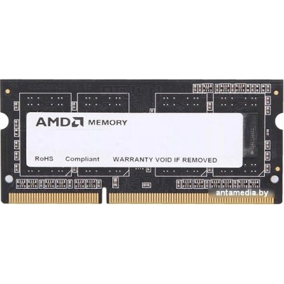 Оперативная память AMD 8GB DDR3 SO-DIMM PC3-12800 R538G1601S2SL-U