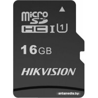 Карта памяти Hikvision microSDHC HS-TF-C1(STD)/16G 16GB