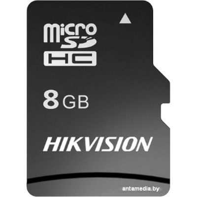 Карта памяти Hikvision microSDHC HS-TF-C1(STD)/8G/Adapter 8GB (с адаптером)