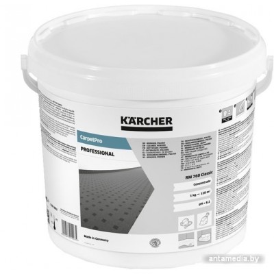 Средство для ковровых покрытий Karcher CarpetPro RM 760 10 кг