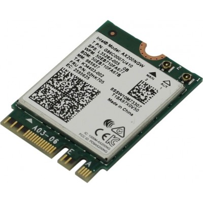 Wi-Fi/Bluetooth адаптер Intel AX200NGWGNV