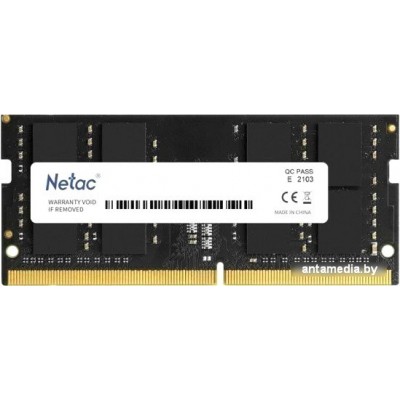 Оперативная память Netac Basic 8ГБ DDR5 4800 МГц NTBSD5N48SP-08