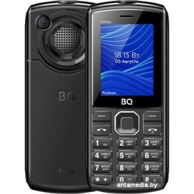 Кнопочный телефон BQ-Mobile BQ-2452 Energy (черный)