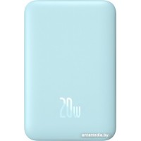 Внешний аккумулятор Baseus Magnetic Mini Air Wireless Fast Charge Power Bank 20W 10000mAh (голубой)