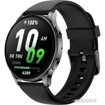 Умные часы Amazfit POP 3R (черный, с силиконовым ремешком)