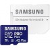 Карта памяти Samsung PRO Plus microSDXC 512GB MB-MD512SA/EU (с адаптером)