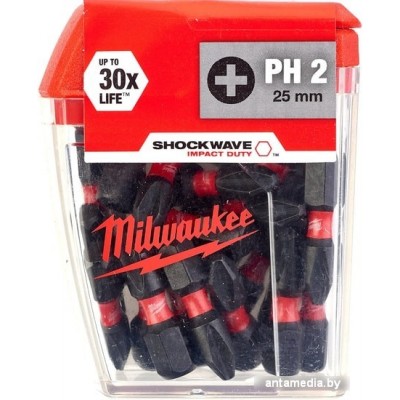Набор бит Milwaukee 4932430853 (25 предметов)