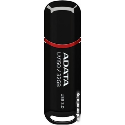 USB Flash A-Data DashDrive UV150 Black 32GB (AUV150-32G-RBK)